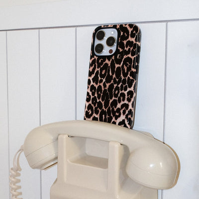 Classic Leopard Printed Phone Cases iPhone 16 / Armoured by The Dairy - The Dairy