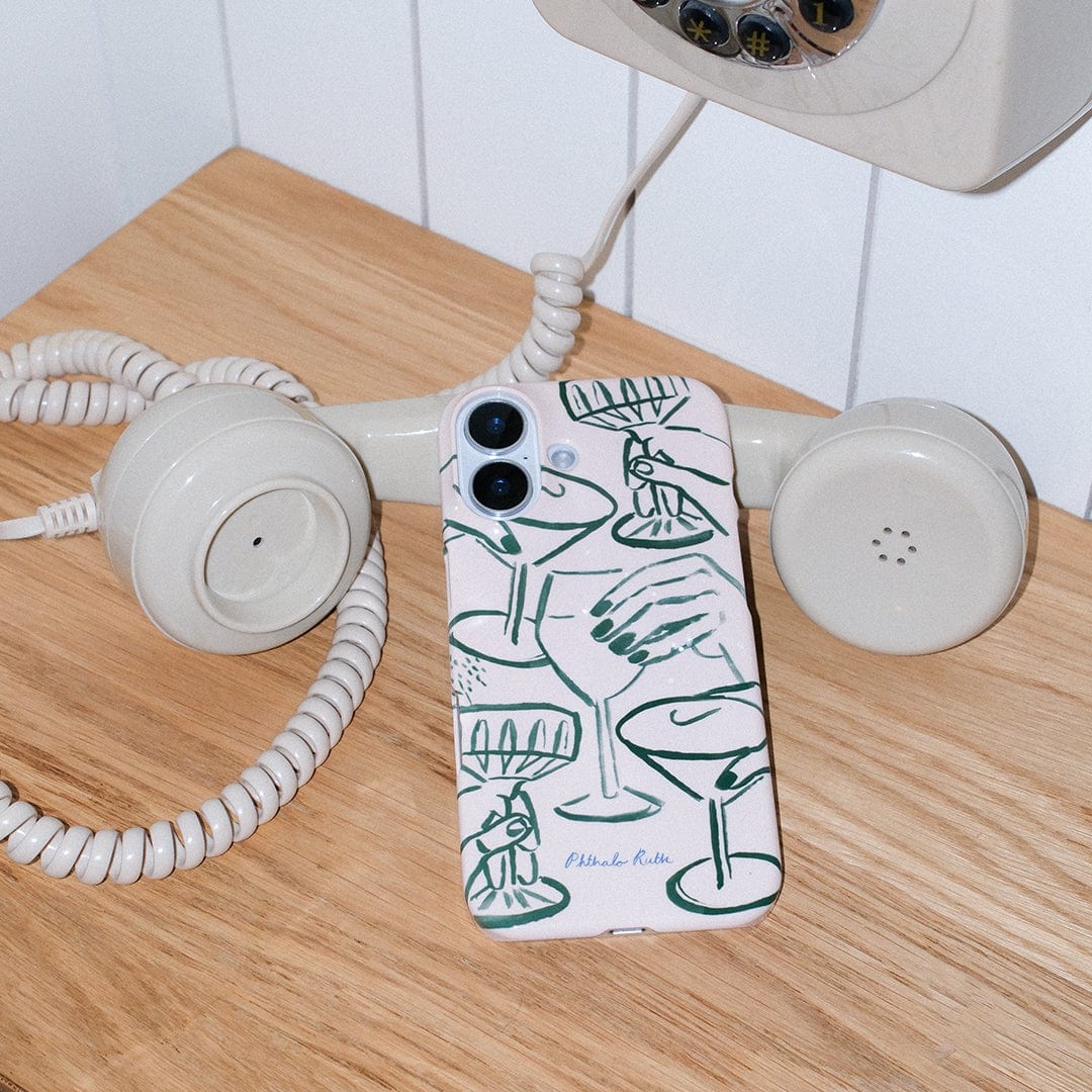 Cheers Printed Phone Cases by Phthalo Ruth - The Dairy