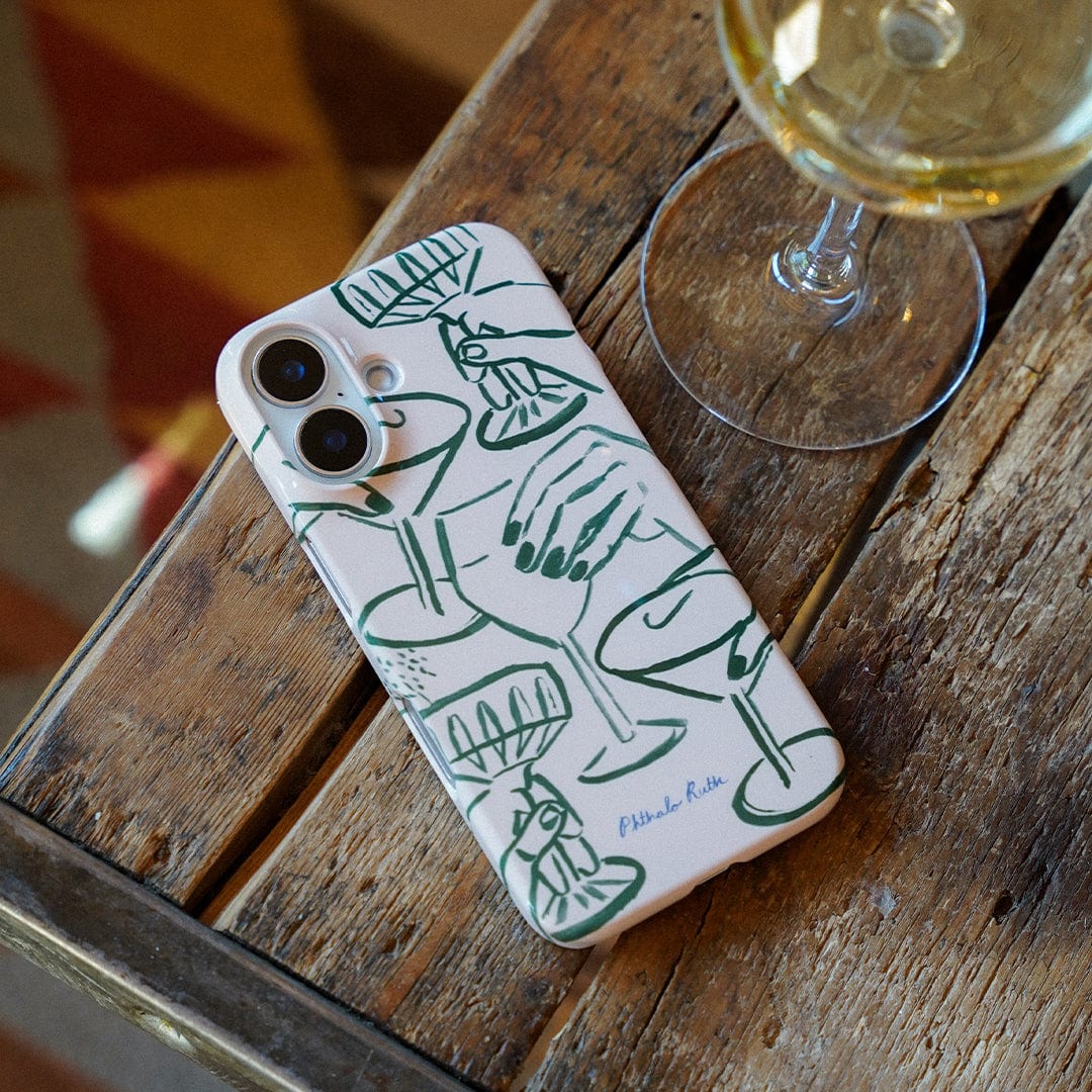Cheers Printed Phone Cases by Phthalo Ruth - The Dairy