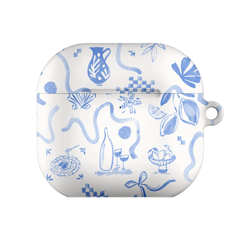 Mediterranean Wave AirPods Case AirPods Case 4th Gen by Charlie Taylor - The Dairy