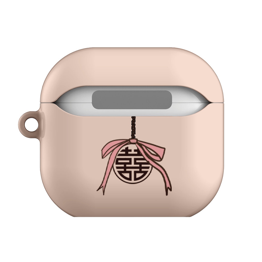 Blossom Snake in Pink AirPods Case AirPods Case by Veronica Tucker - The Dairy