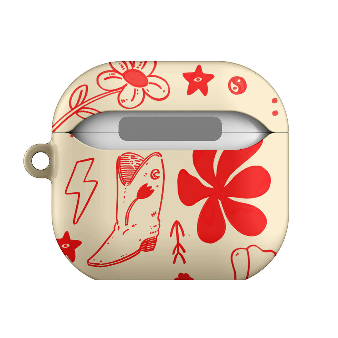 Spiced Cowboy Cream AirPods Case AirPods Case by Easty Beasty - The Dairy