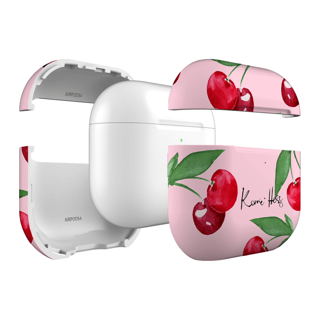 Cherry Rose AirPods Case AirPods Case by Kerrie Hess - The Dairy