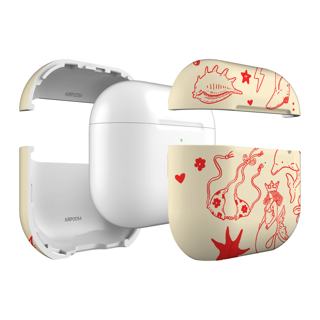 Spiced Cowboy Cream AirPods Case AirPods Case by Easty Beasty - The Dairy