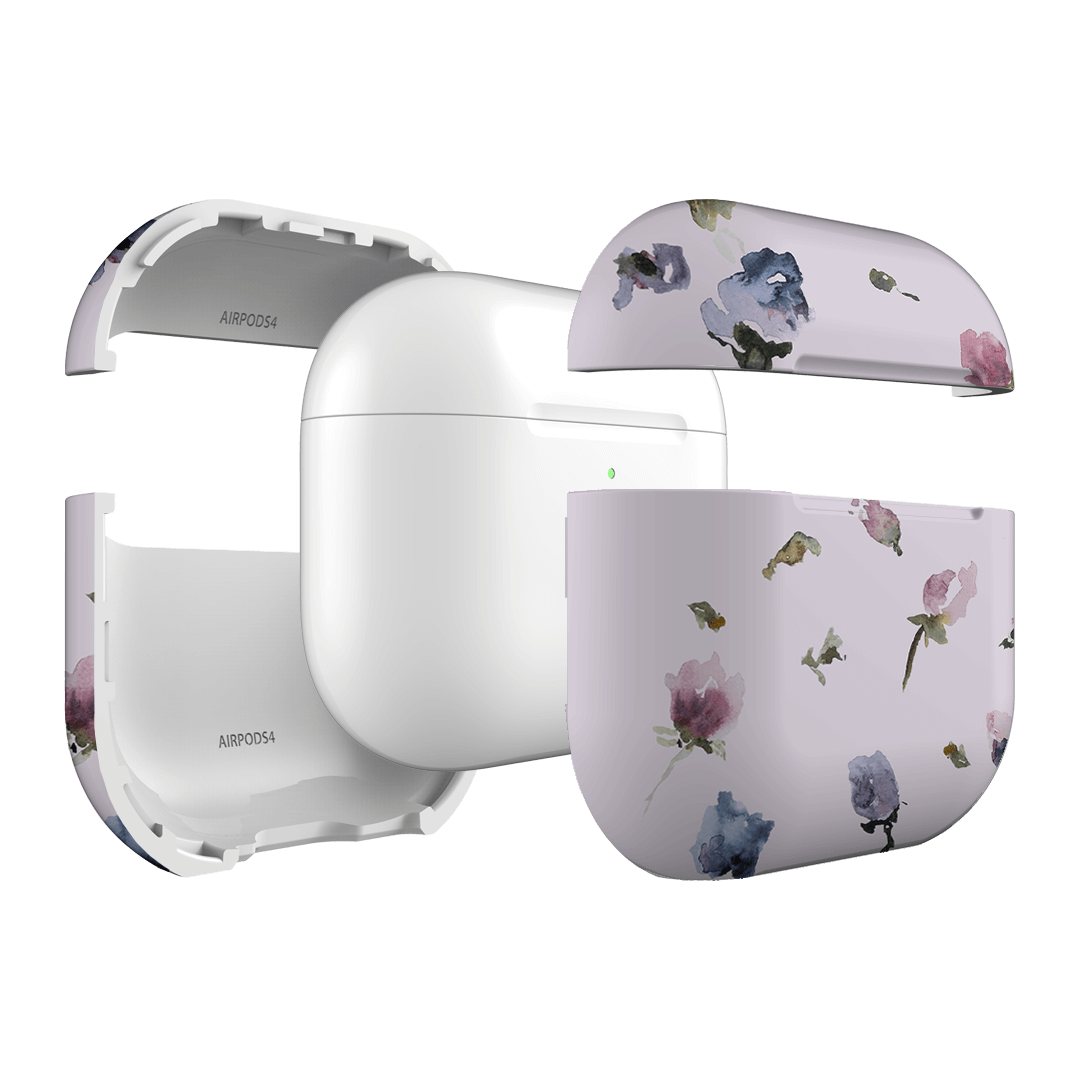 Violet Botanic AirPods Case AirPods Case by Ree Hodges - The Dairy