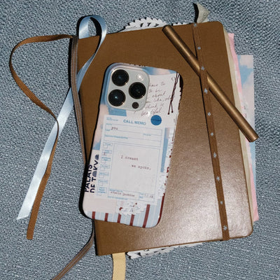 Call Memo Printed Phone Cases iPhone 16 / Armoured by Jasmine Dowling - The Dairy