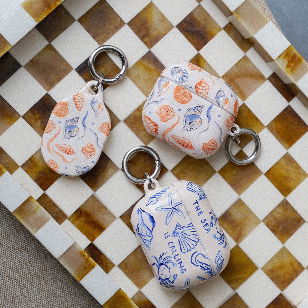 Shells & Swirls AirPods Case AirPods Case by Cass Deller - The Dairy