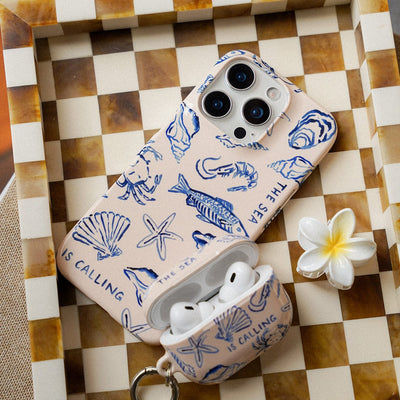 Sea Call Printed Phone Cases iPhone 16 / Armoured by Cass Deller - The Dairy