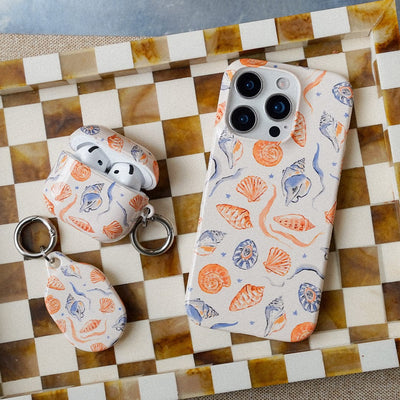 Shells & Swirls AirPods Case AirPods Case 4th Gen by Cass Deller - The Dairy