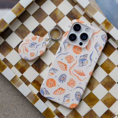 Shells & Swirls Printed Phone Cases by Cass Deller - The Dairy