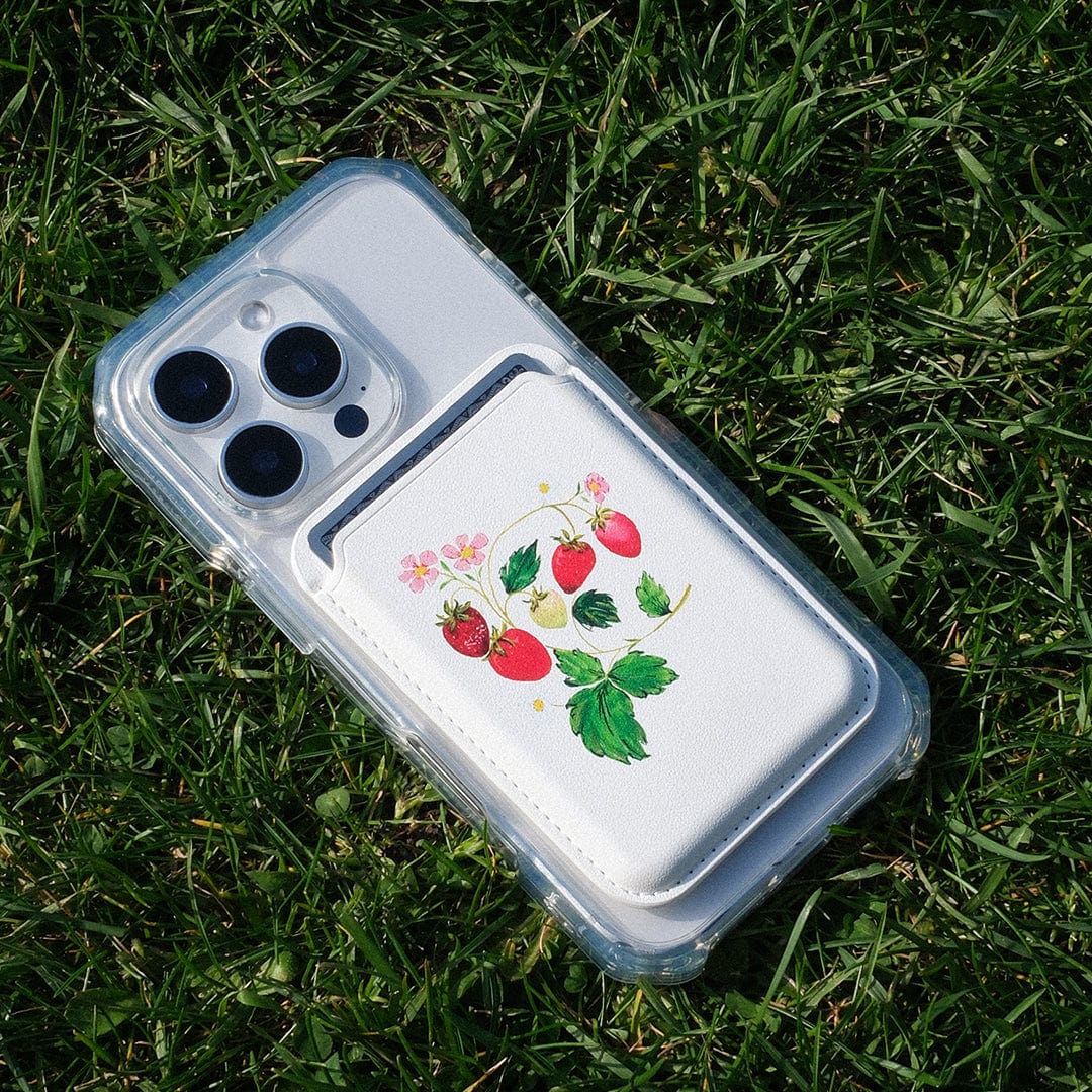 Strawberry Patch MagSafe Wallet MagSafe Wallet by Ellie Mae - The Dairy