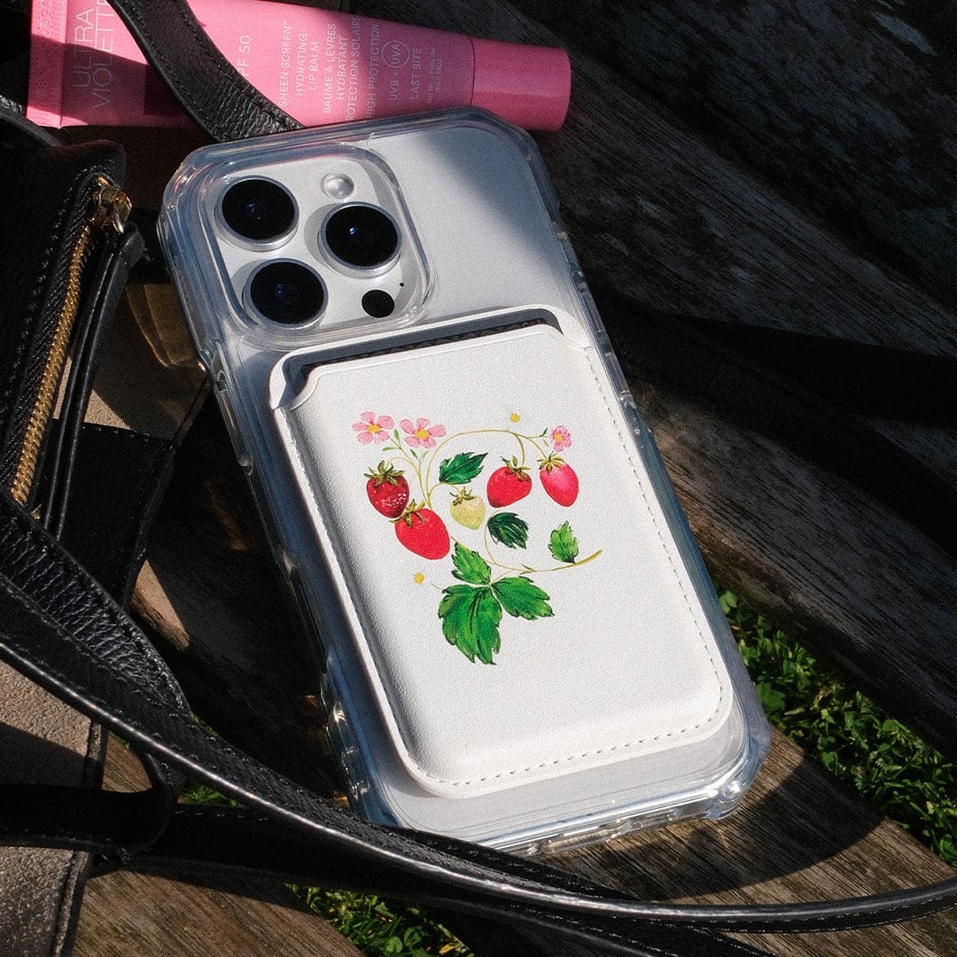 Strawberry Patch MagSafe Wallet MagSafe Wallet by Ellie Mae - The Dairy