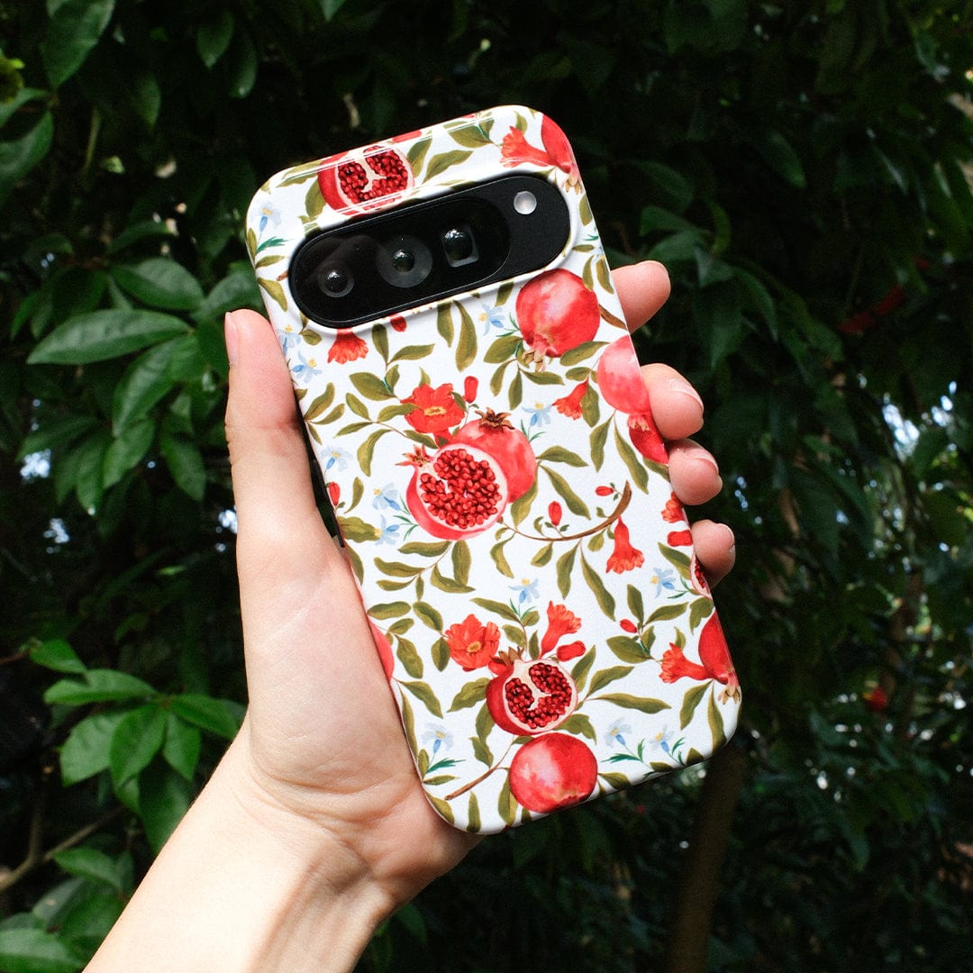 Pomegranate Printed Phone Cases by Ellie Mae - The Dairy