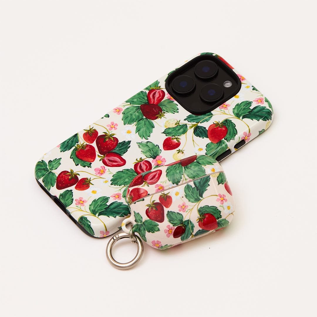 Strawberry Patch AirPods Case AirPods Case by Ellie Mae - The Dairy