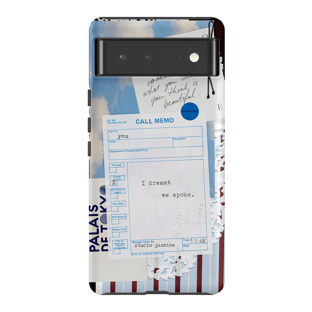 Call Memo Printed Phone Cases Google Pixel 6 / Armoured by Jasmine Dowling - The Dairy