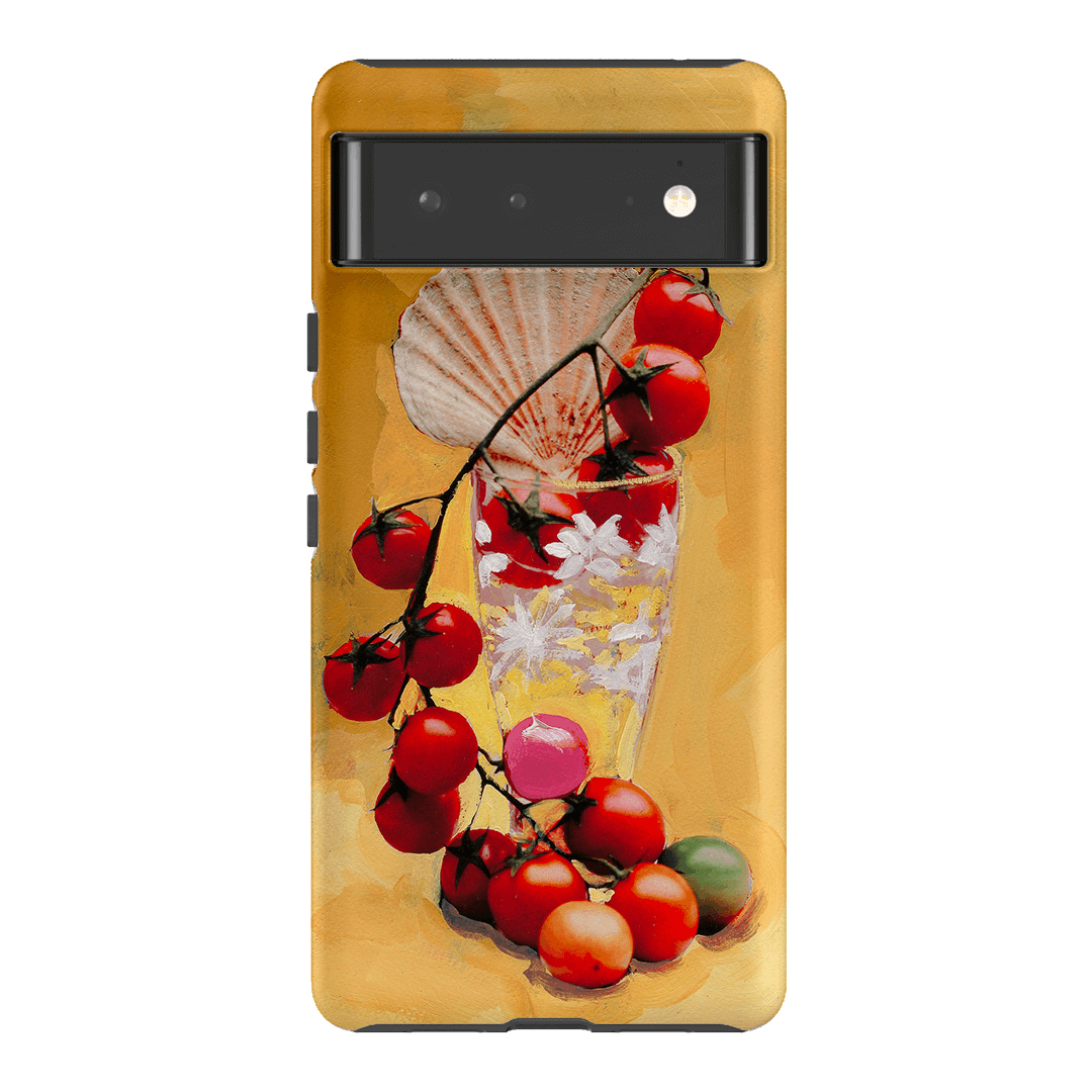 Cherry Tomatoes Printed Phone Cases Google Pixel 6 / Armoured by Nicole Nelius - The Dairy