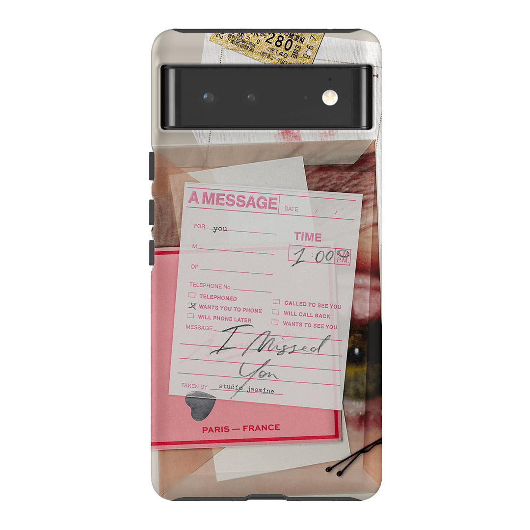 Missed Call Printed Phone Cases Google Pixel 6 / Armoured by Jasmine Dowling - The Dairy