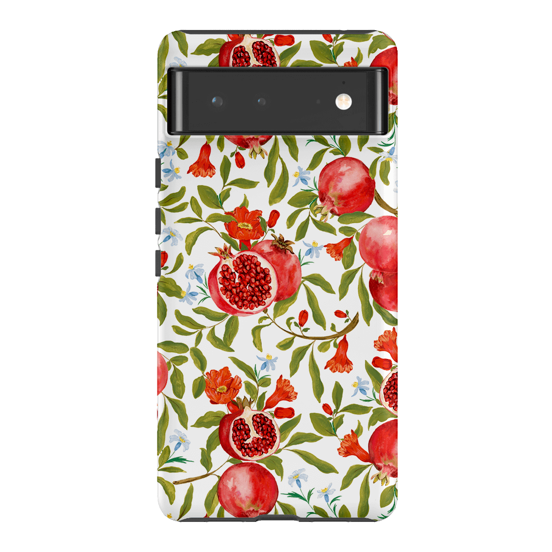 Pomegranate Printed Phone Cases Google Pixel 6 / Armoured by Ellie Mae - The Dairy