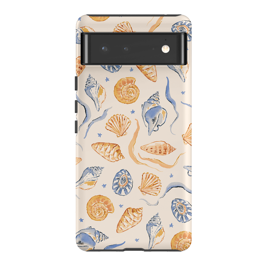 Shells & Swirls Printed Phone Cases by Cass Deller - The Dairy