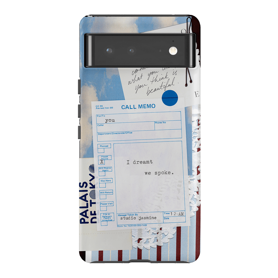 Call Memo Printed Phone Cases Google Pixel 6 Pro / Armoured by Jasmine Dowling - The Dairy