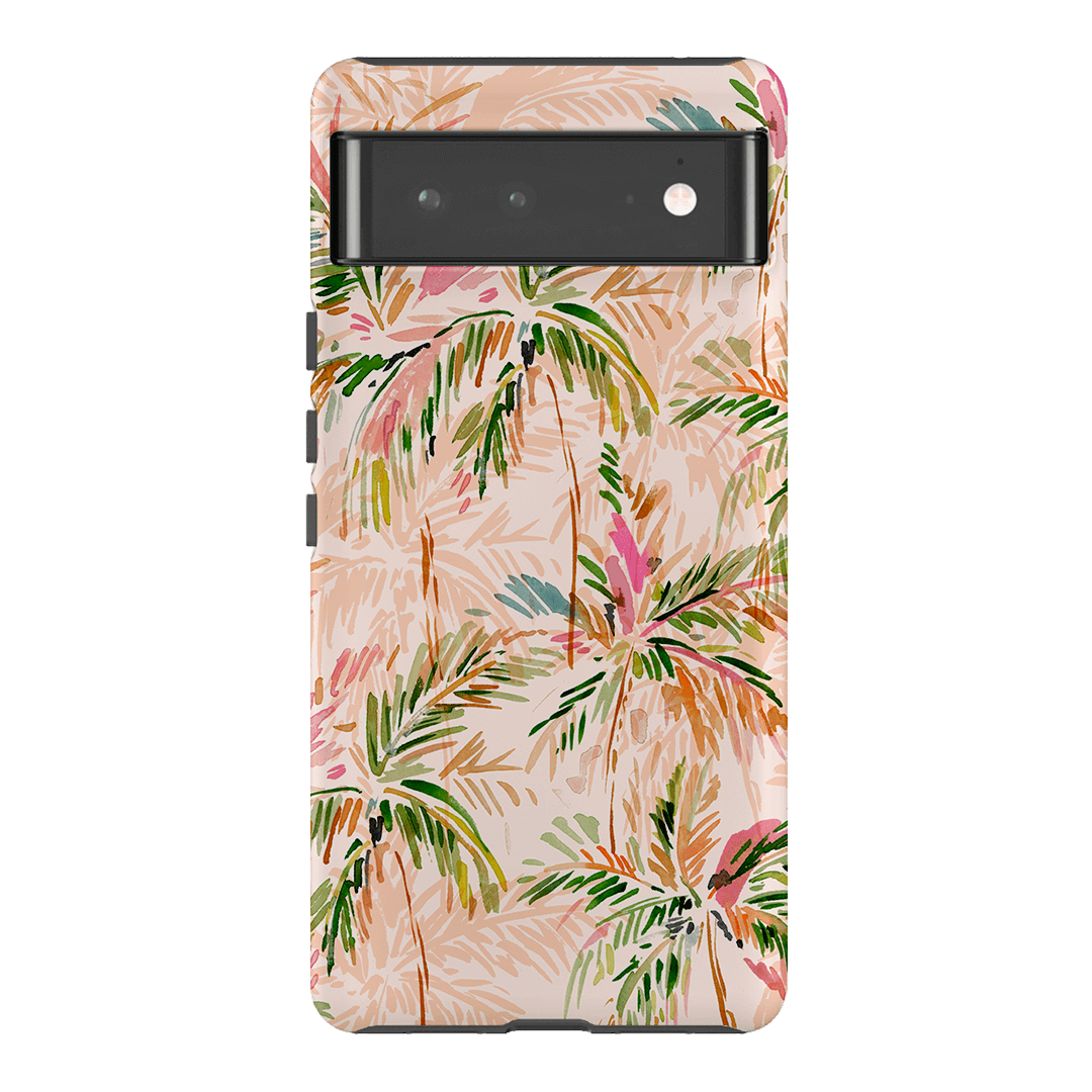 Hawaiian Palms Printed Phone Cases Google Pixel 6 Pro / Armoured by Cass Deller - The Dairy