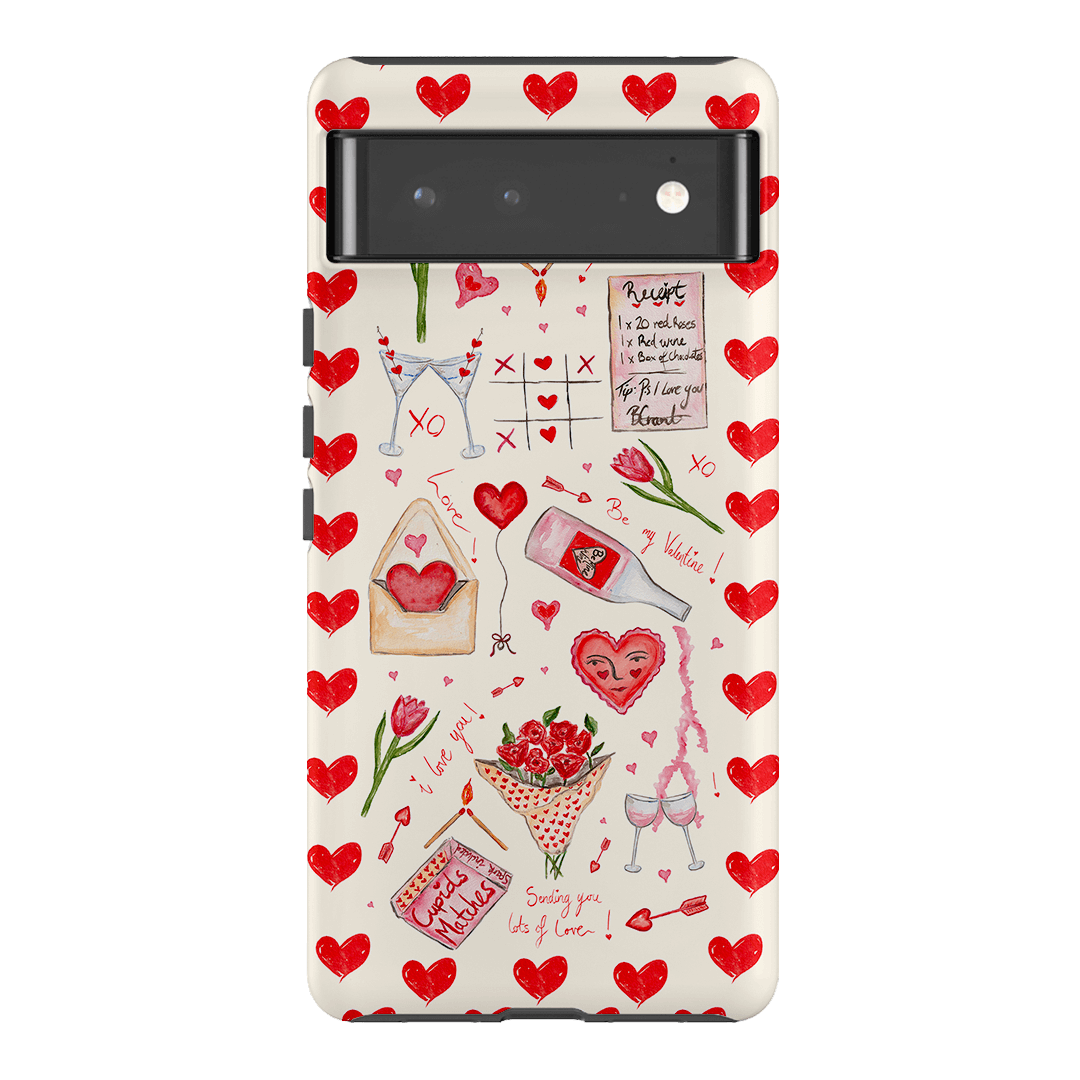 Love Note Printed Phone Cases Google Pixel 6 Pro / Armoured by BG. Studio - The Dairy
