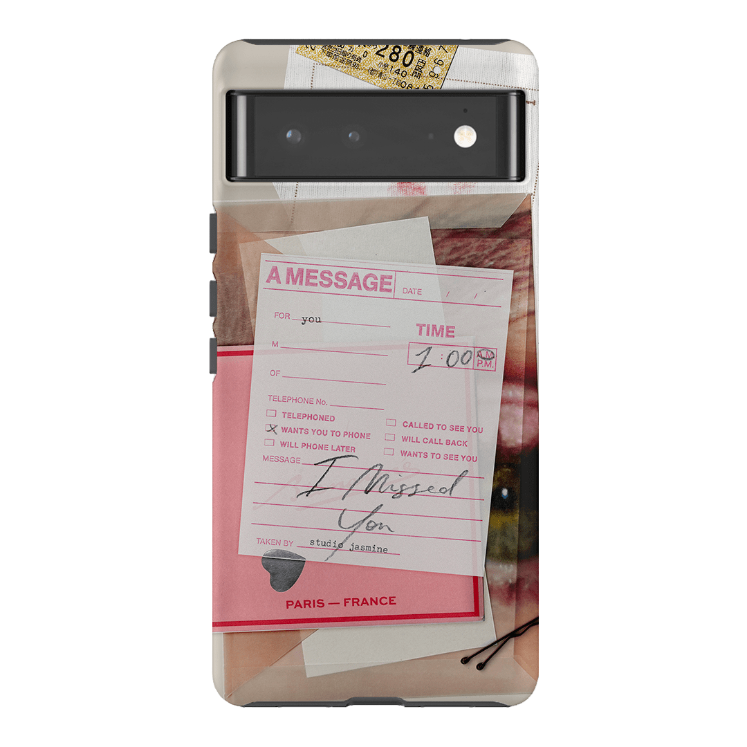 Missed Call Printed Phone Cases Google Pixel 6 Pro / Armoured by Jasmine Dowling - The Dairy