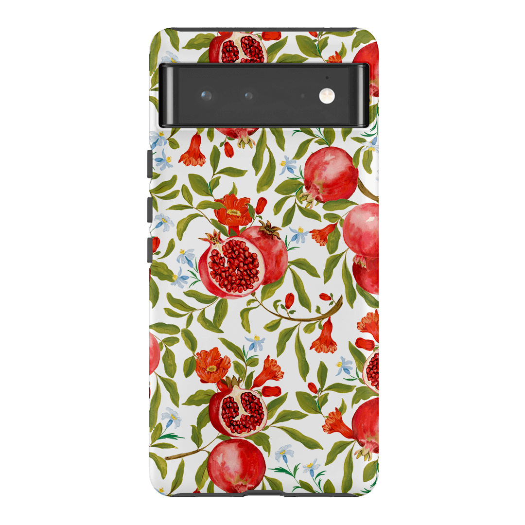 Pomegranate Printed Phone Cases Google Pixel 6 Pro / Armoured by Ellie Mae - The Dairy