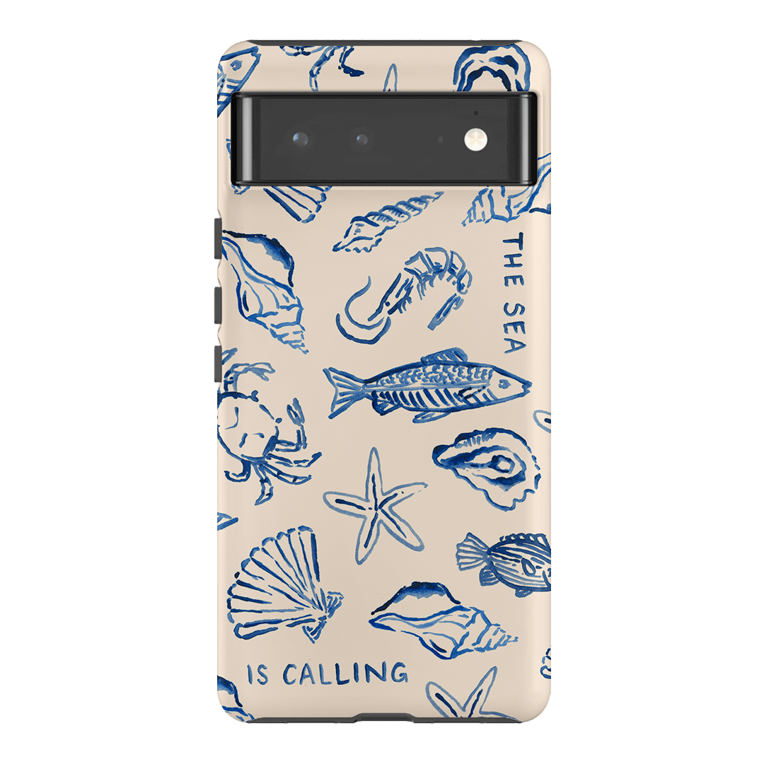 Sea Call Printed Phone Cases Google Pixel 6 Pro / Armoured by Cass Deller - The Dairy