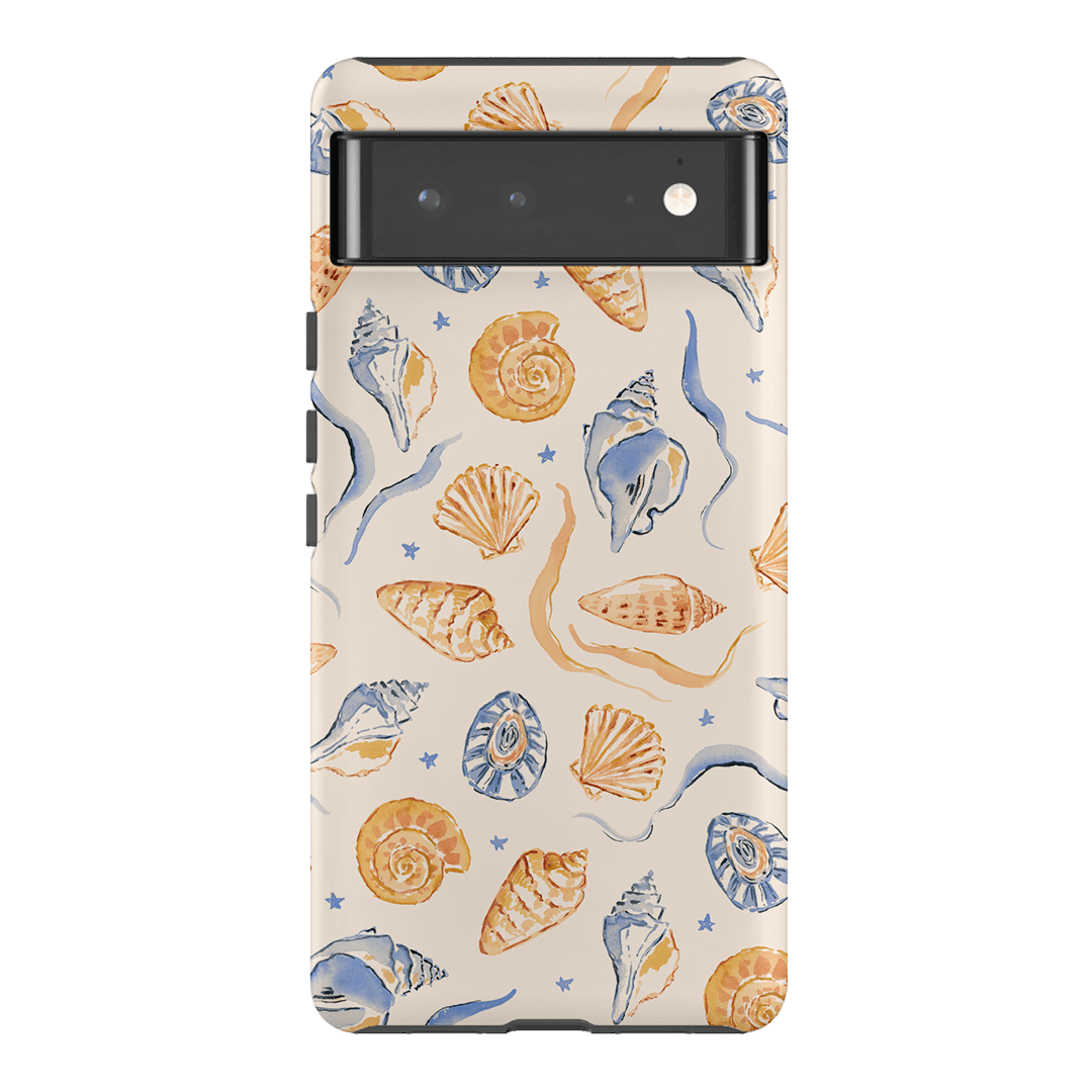 Shells & Swirls Printed Phone Cases by Cass Deller - The Dairy