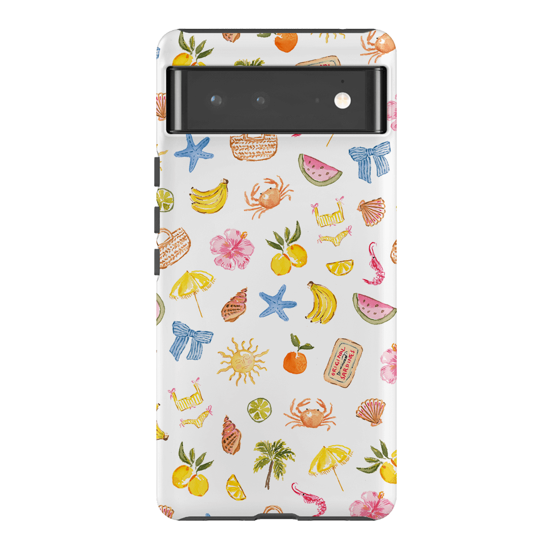Summer Icons Printed Phone Cases Google Pixel 6 Pro / Armoured by Cass Deller - The Dairy