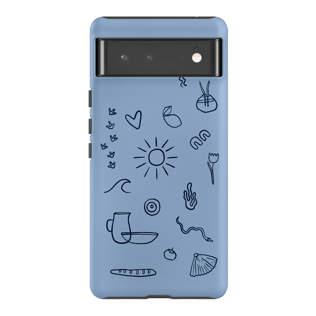 Sun Salt Smoke Printed Phone Cases Google Pixel 6 Pro / Armoured by Nardurna - The Dairy