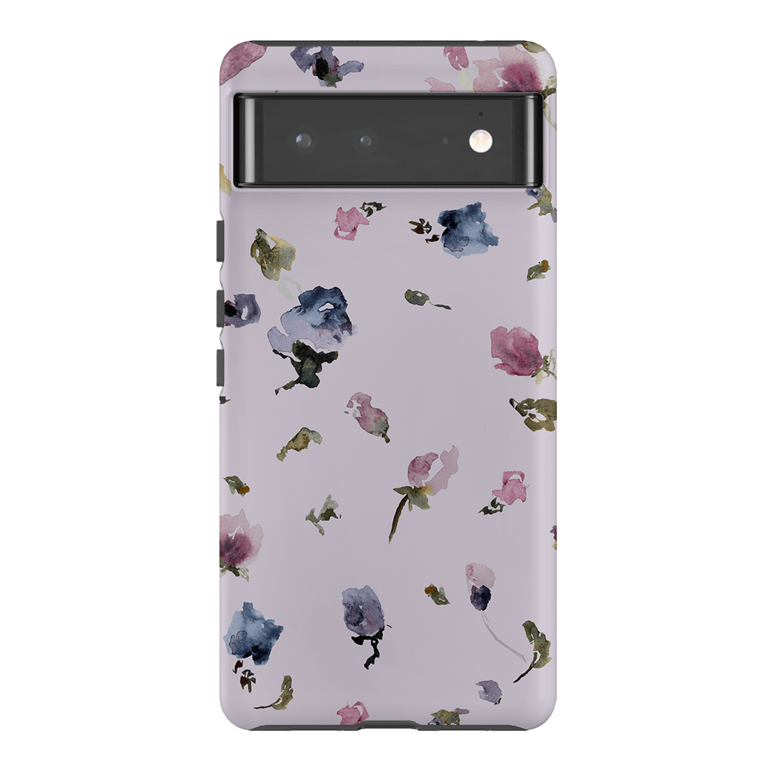 Violet Botanic Printed Phone Cases Google Pixel 6 Pro / Armoured by Ree Hodges - The Dairy