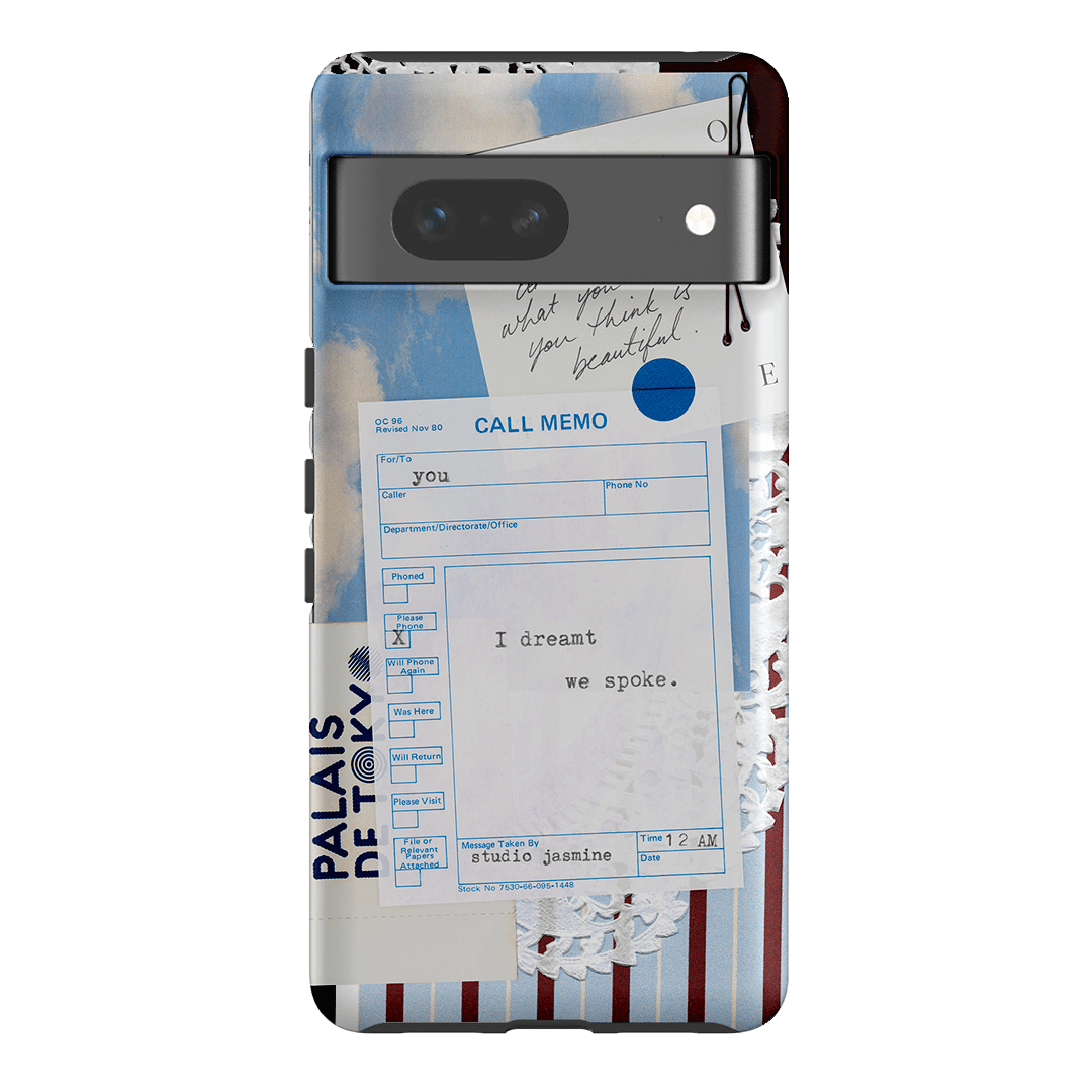 Call Memo Printed Phone Cases Google Pixel 7 / Armoured by Jasmine Dowling - The Dairy