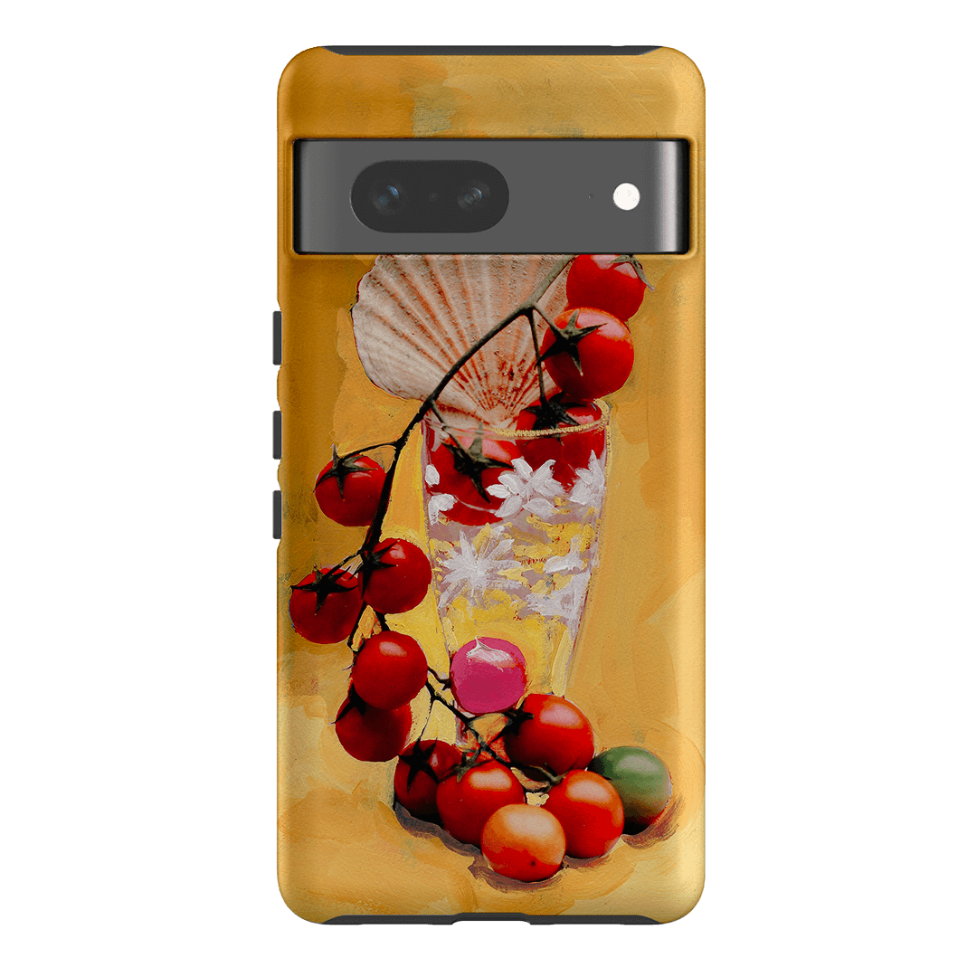 Cherry Tomatoes Printed Phone Cases Google Pixel 7 / Armoured by Nicole Nelius - The Dairy