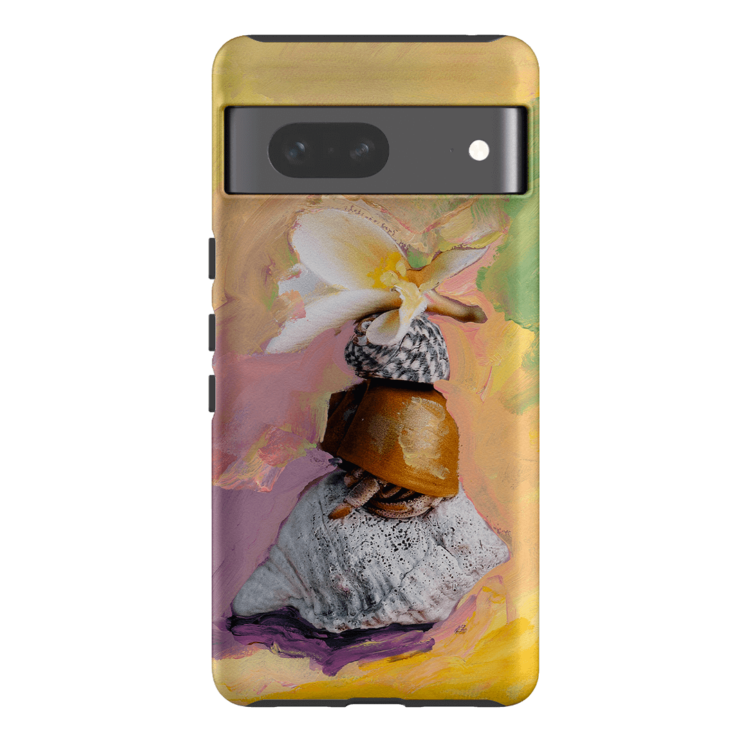Frangipani Hermie Printed Phone Cases Google Pixel 7 / Armoured by Nicole Nelius - The Dairy