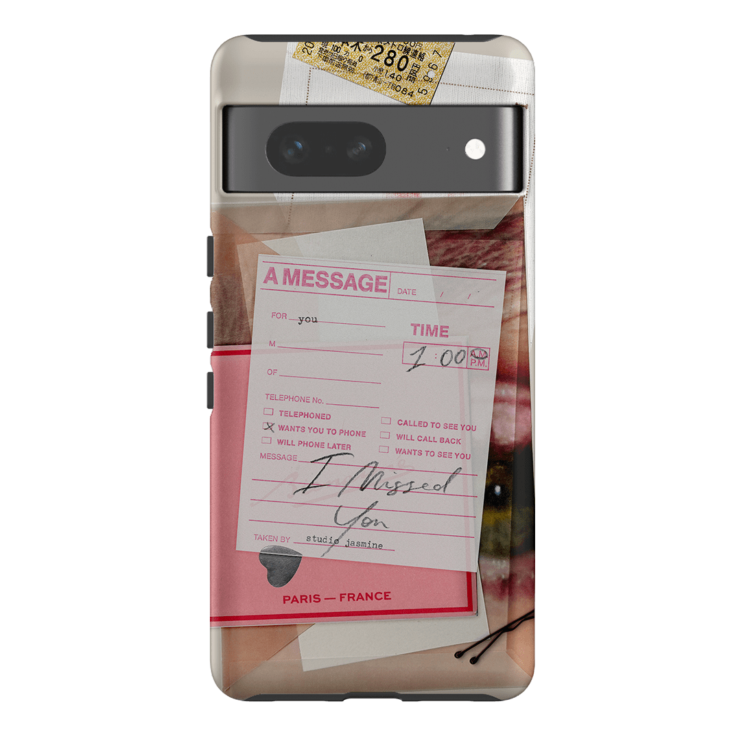 Missed Call Printed Phone Cases Google Pixel 7 / Armoured by Jasmine Dowling - The Dairy