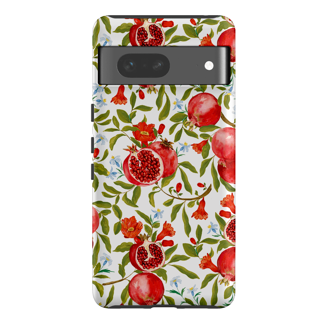 Pomegranate Printed Phone Cases Google Pixel 7 / Armoured by Ellie Mae - The Dairy