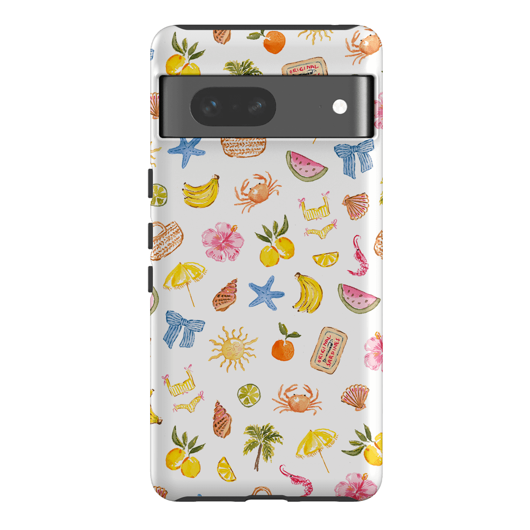 Summer Icons Printed Phone Cases Google Pixel 7 / Armoured by Cass Deller - The Dairy