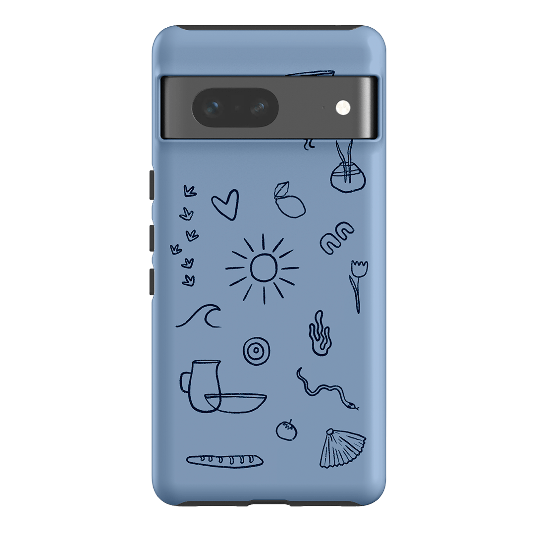 Sun Salt Smoke Printed Phone Cases Google Pixel 7 / Armoured by Nardurna - The Dairy