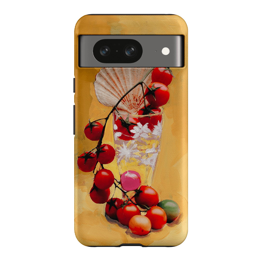 Cherry Tomatoes Printed Phone Cases Google Pixel 8 / Armoured by Nicole Nelius - The Dairy
