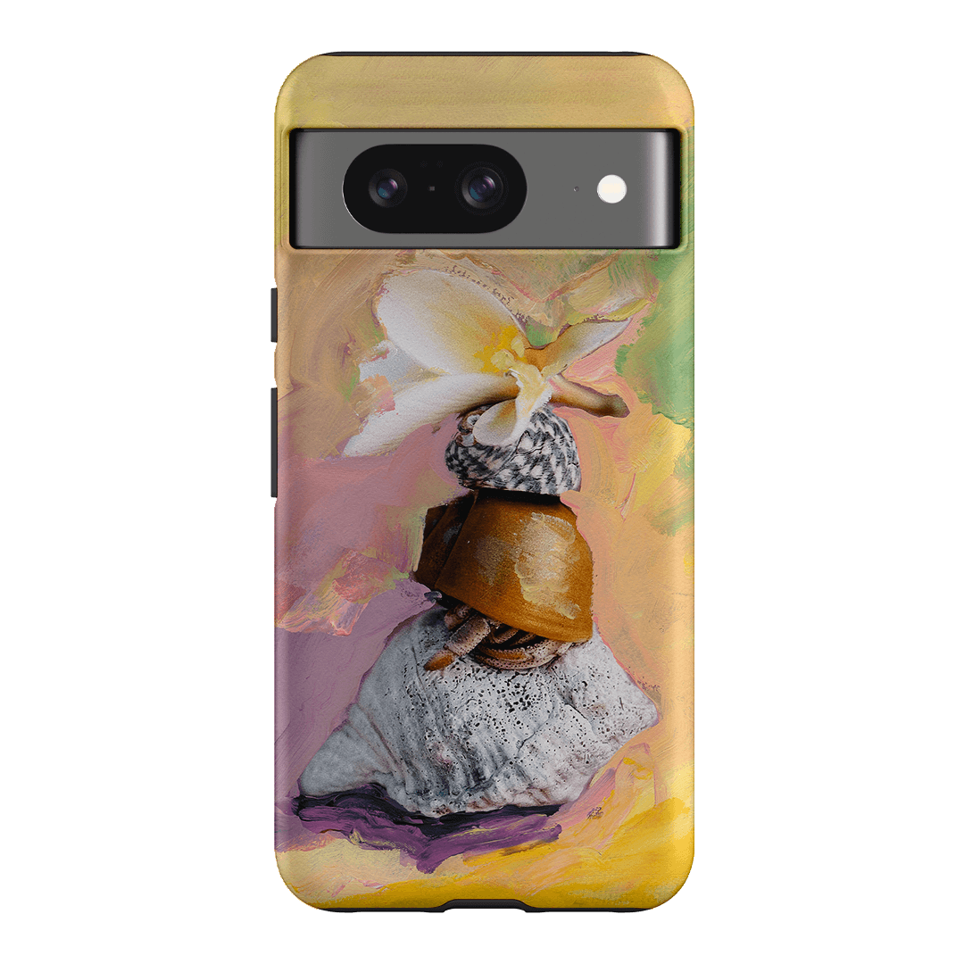 Frangipani Hermie Printed Phone Cases Google Pixel 8 / Armoured by Nicole Nelius - The Dairy