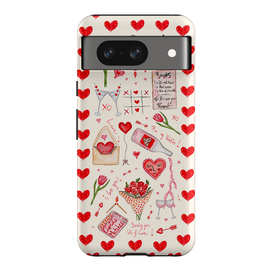Love Note Printed Phone Cases Google Pixel 8 / Armoured by BG. Studio - The Dairy