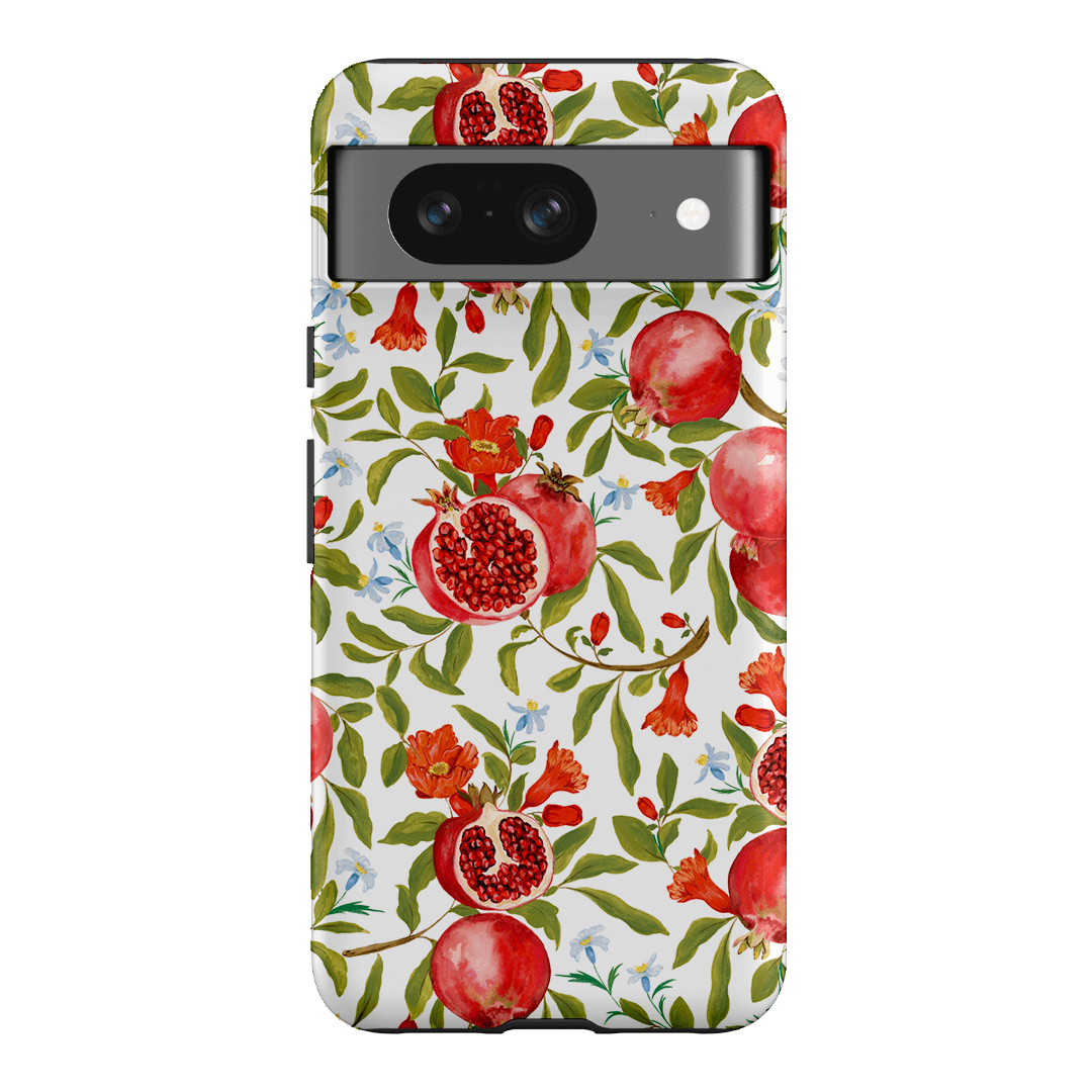 Pomegranate Printed Phone Cases Google Pixel 8 / Armoured by Ellie Mae - The Dairy