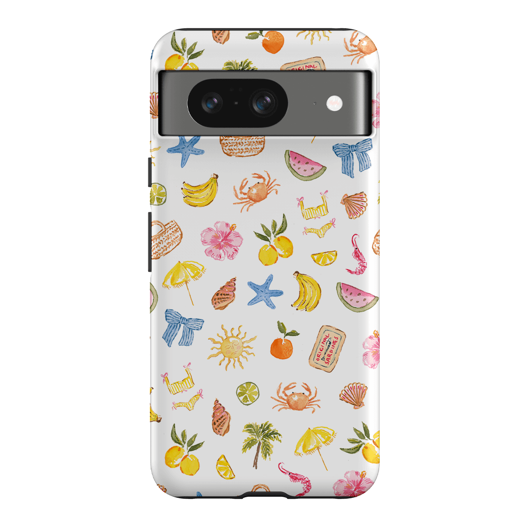 Summer Icons Printed Phone Cases Google Pixel 8 / Armoured by Cass Deller - The Dairy