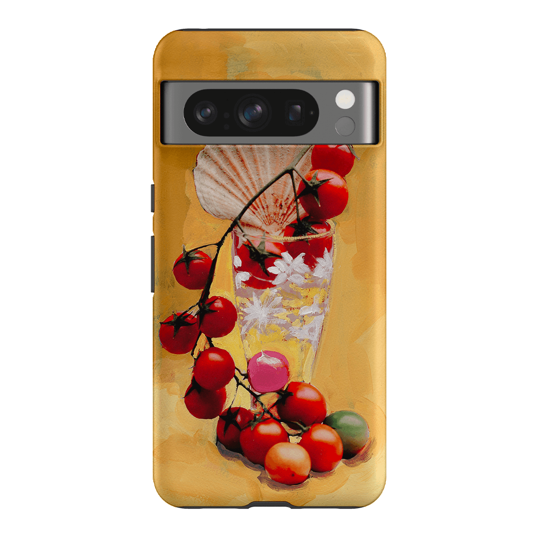 Cherry Tomatoes Printed Phone Cases Google Pixel 8 Pro / Armoured by Nicole Nelius - The Dairy