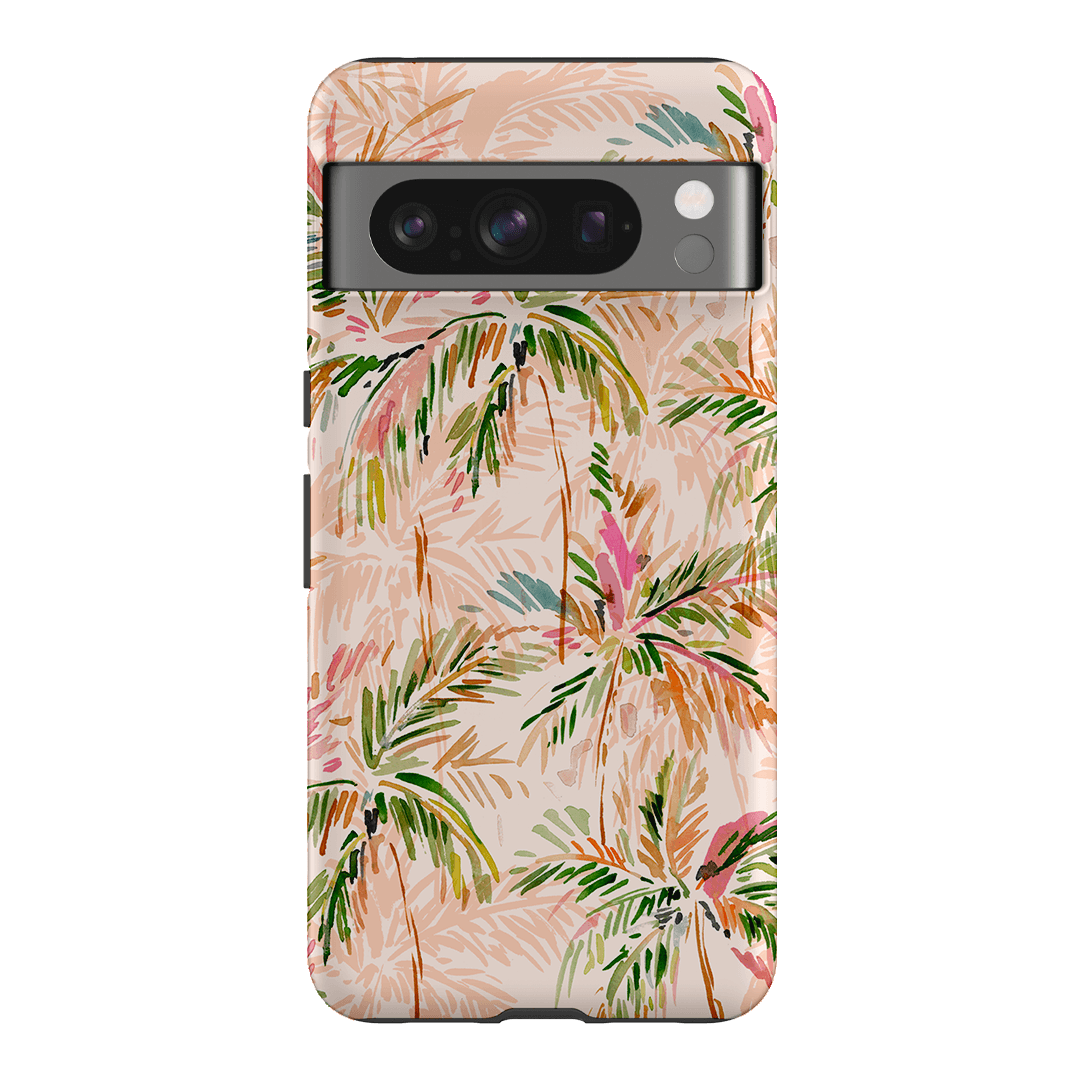 Hawaiian Palms Printed Phone Cases Google Pixel 8 Pro / Armoured by Cass Deller - The Dairy