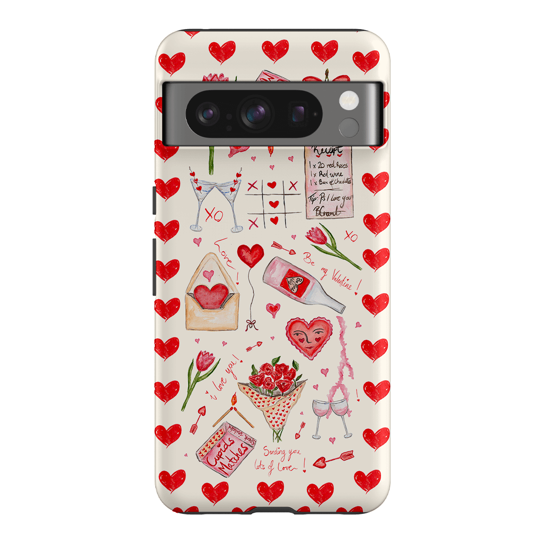 Love Note Printed Phone Cases Google Pixel 8 Pro / Armoured by BG. Studio - The Dairy