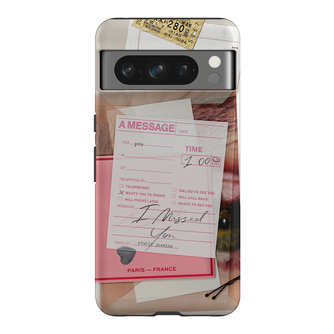 Missed Call Printed Phone Cases Google Pixel 8 Pro / Armoured by Jasmine Dowling - The Dairy