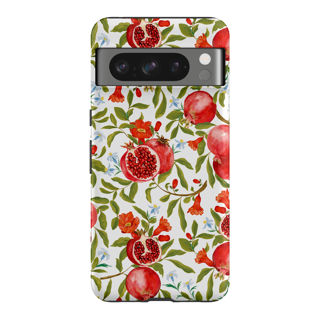 Pomegranate Printed Phone Cases Google Pixel 8 Pro / Armoured by Ellie Mae - The Dairy